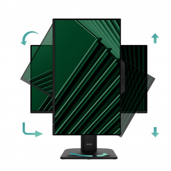 MSI Pro MP242PMG écran plat de PC 60,5 cm (23.8") 1920 x 1080 pixels Full HD LCD Noir