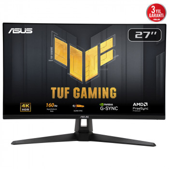 ASUS TUF Gaming VG27UQ1A écran plat de PC 68,6 cm (27") 3840 x 2160 pixels 4K Ultra HD LCD Noir