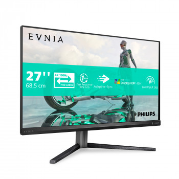 Philips Evnia 3000 27M2N3800A 00 écran plat de PC 68,6 cm (27") 3840 x 2160 pixels 4K Ultra HD LCD Gris