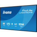 iiyama LH5575UHS-B2AG Écran d'affichage dynamique Écran plat de signalisation numérique 138,7 cm (54.6") LCD Wifi 500 cd m² 4K