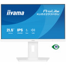 iiyama ProLite XUB2293HSU-W7 écran plat de PC 54,6 cm (21.5") 1920 x 1080 pixels Full HD LED Blanc