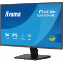 iiyama ProLite X2492HSU-B1 écran plat de PC 60,5 cm (23.8") 1920 x 1080 pixels Full HD LED Noir