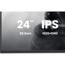 iiyama G2441HSU-B1 écran plat de PC 60,5 cm (23.8") 1920 x 1080 pixels Full HD LED Noir