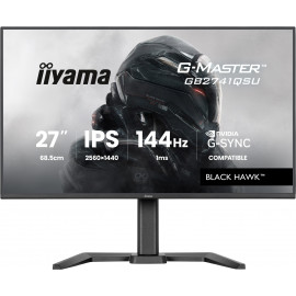 iiyama G-MASTER GB2741QSU-B1 écran plat de PC 68,6 cm (27") 2560 x 1440 pixels 4K Ultra HD LED Noir