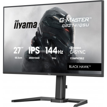 iiyama G-MASTER GB2741QSU-B1 écran plat de PC 68,6 cm (27") 2560 x 1440 pixels 4K Ultra HD LED Noir