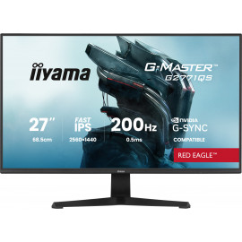 iiyama G-MASTER G2771QS-B1 écran plat de PC 68,6 cm (27") 2560 x 1440 pixels Wide Quad HD Noir