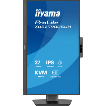 iiyama ProLite XUB2790QSUH-B2 écran plat de PC 68,6 cm (27") 2560 x 1440 pixels Quad HD LED Noir