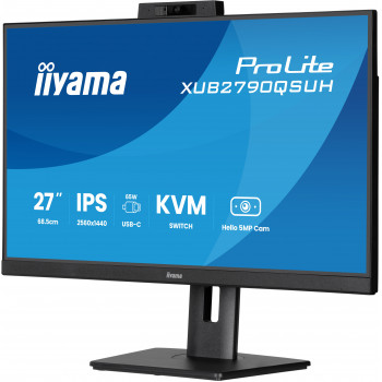 iiyama ProLite XUB2790QSUH-B2 écran plat de PC 68,6 cm (27") 2560 x 1440 pixels Quad HD LED Noir