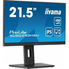 iiyama ProLite XUB2293HSU-B7 écran plat de PC 54,6 cm (21.5") 1920 x 1080 pixels Full HD LED Noir