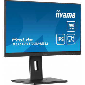 iiyama ProLite XUB2293HSU-B7 écran plat de PC 54,6 cm (21.5") 1920 x 1080 pixels Full HD LED Noir