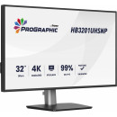 iiyama ProGraphic HB3201UHSNP-B1 écran plat de PC 80 cm (31.5") 3840 x 2160 pixels Noir