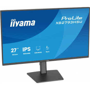 iiyama ProLite XB2793HSU-B1 écran plat de PC 68,6 cm (27") 1920 x 1080 pixels Full HD LED Noir