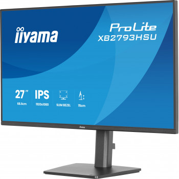iiyama ProLite XB2793HSU-B1 écran plat de PC 68,6 cm (27") 1920 x 1080 pixels Full HD LED Noir