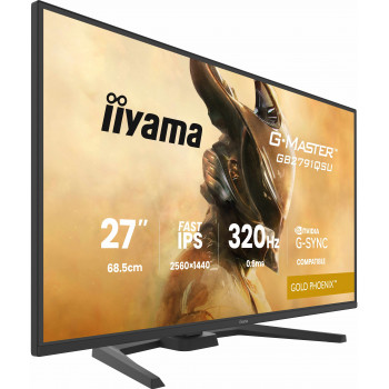 iiyama G-MASTER GB2791QSU-B1 écran plat de PC 68,6 cm (27") 2560 x 1440 pixels Wide Quad HD Noir