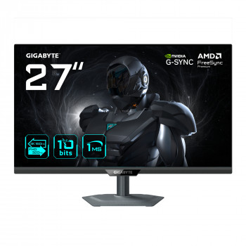GIGABYTE G27UP Moniteur de jeu 27” 4K UHD - Mode double (4K 160Hz ou FHD 320Hz), 3840 x 2160, 1ms, 400 cd m², FreeSync Premium,