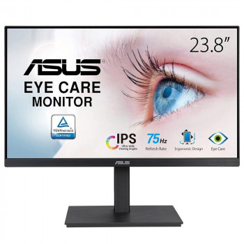 ASUS VA24EQSB écran plat de PC 60,5 cm (23.8") 1920 x 1080 pixels Full HD LED Noir