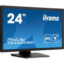 iiyama ProLite T2452MSC-B1 écran plat de PC 60,5 cm (23.8") 1920 x 1080 pixels Full HD LCD Écran tactile Multi-utilisateur Noir