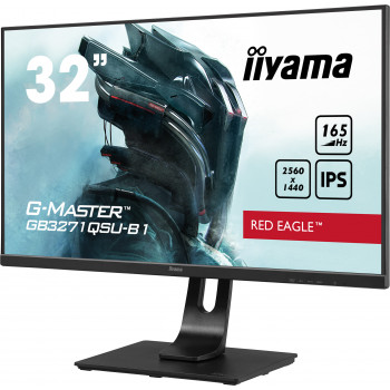 iiyama G-MASTER GB3271QSU-B1 écran plat de PC 80 cm (31.5") 2560 x 1440 pixels Wide Quad HD LED Noir