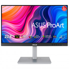 ASUS ProArt PA247CV écran plat de PC 60,5 cm (23.8") 1920 x 1080 pixels Full HD Noir, Argent