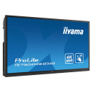 iiyama TE7504MIS-B3AG Écran d'affichage dynamique Écran plat interactif 190,5 cm (75") Wifi 400 cd m² 4K Ultra HD Noir Écran