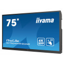 iiyama TE7504MIS-B3AG Écran d'affichage dynamique Écran plat interactif 190,5 cm (75") Wifi 400 cd m² 4K Ultra HD Noir Écran