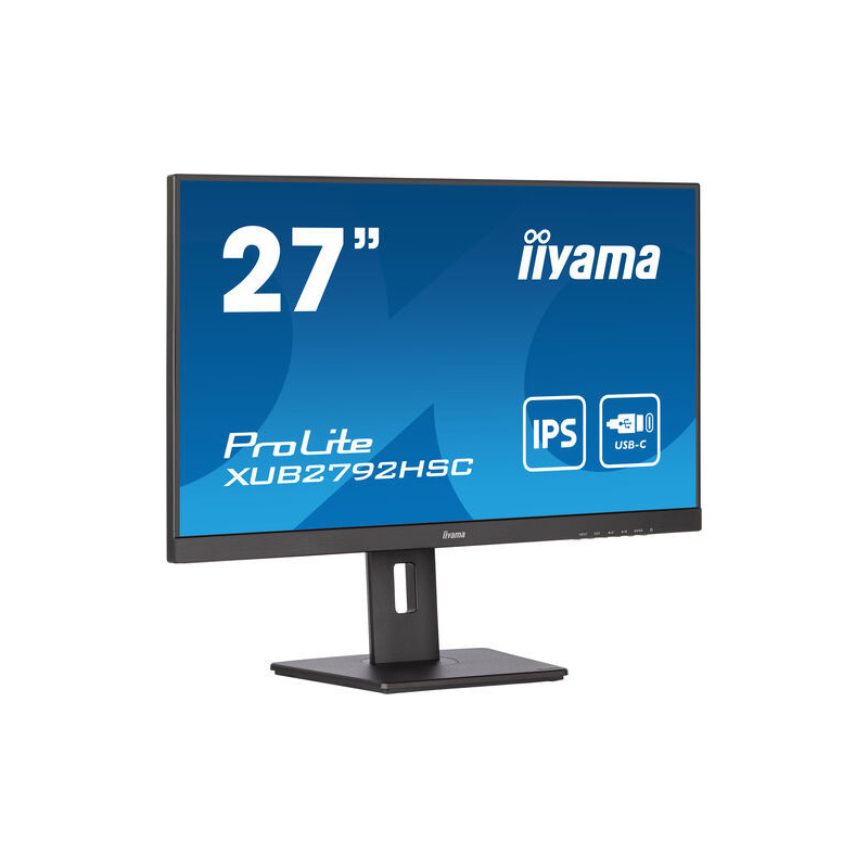 iiyama ProLite XUB2792HSC-B5 écran plat de PC 68,6 cm (27") 1920 x 1080 pixels Full HD LED Noir