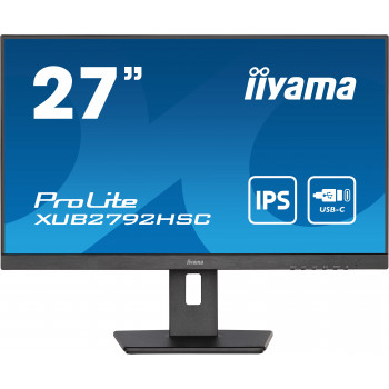 iiyama ProLite XUB2792HSC-B5 écran plat de PC 68,6 cm (27") 1920 x 1080 pixels Full HD LED Noir