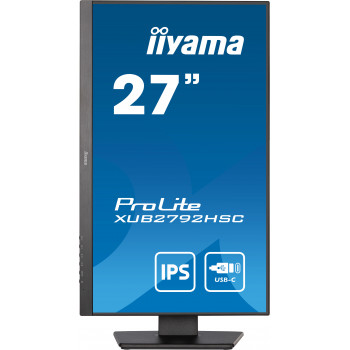 iiyama ProLite XUB2792HSC-B5 écran plat de PC 68,6 cm (27") 1920 x 1080 pixels Full HD LED Noir
