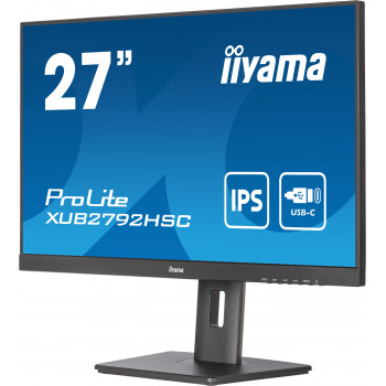 iiyama ProLite XUB2792HSC-B5 écran plat de PC 68,6 cm (27") 1920 x 1080 pixels Full HD LED Noir