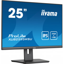 iiyama ProLite XUB2595WSU-B5 écran plat de PC 63,5 cm (25") 1920 x 1200 pixels WUXGA LED Noir
