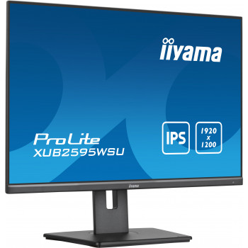 iiyama ProLite XUB2595WSU-B5 écran plat de PC 63,5 cm (25") 1920 x 1200 pixels WUXGA LED Noir