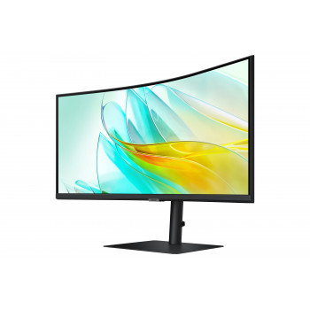 Samsung S65UC écran plat de PC 86,4 cm (34") 3440 x 1440 pixels UltraWide Quad HD LCD Noir