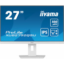 iiyama ProLite XUB2792QSU-W6 écran plat de PC 68,6 cm (27") 2560 x 1440 pixels Quad HD LED Blanc