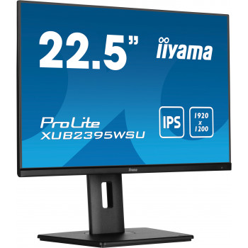 iiyama ProLite XUB2395WSU-B5 écran plat de PC 57,1 cm (22.5") 1920 x 1200 pixels WUXGA LED Noir