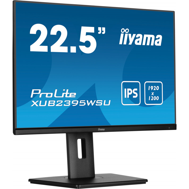 iiyama ProLite XUB2395WSU-B5 écran plat de PC 57,1 cm (22.5") 1920 x 1200 pixels WUXGA LED Noir
