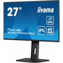 iiyama ProLite XUB2792UHSU-B6 écran plat de PC 68,6 cm (27") 3840 x 2160 pixels 4K Ultra HD LED Noir