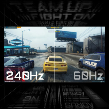 GIGABYTE GS27Q X Moniteur de jeu 27" QHD - 2560 x 1440, 240Hz, 1ms, 250 cd m², FreeSync Premium Pro, HDR Ready, HDMI 2.0,