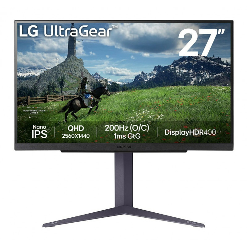 LG 27GS85Q-B écran plat de PC 68,6 cm (27") 2560 x 1440 pixels Quad HD Noir