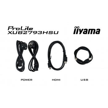 iiyama ProLite XUB2793HSU-B7 écran plat de PC 68,6 cm (27") 1920 x 1080 pixels Full HD LED Noir