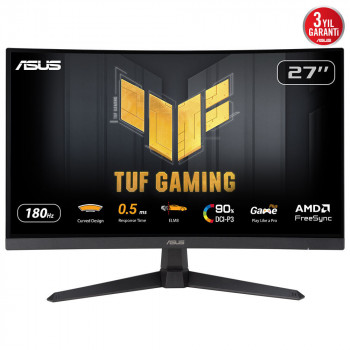 ASUS TUF Gaming VG27WQ3B écran plat de PC 68,6 cm (27") 2560 x 1440 pixels Quad HD LCD Noir
