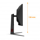 AOC G4 CU34G4Z écran plat de PC 86,4 cm (34") 3440 x 1440 pixels Wide Quad HD LED Noir, Rouge