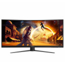 AOC G4 CU34G4Z écran plat de PC 86,4 cm (34") 3440 x 1440 pixels Wide Quad HD LED Noir, Rouge
