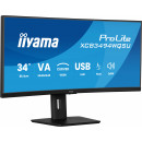 iiyama ProLite XCB3494WQSU-B1 écran plat de PC 86,4 cm (34") 3440 x 1440 pixels UltraWide Quad HD LED Noir