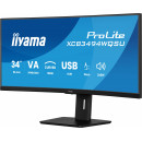 iiyama ProLite XCB3494WQSU-B1 écran plat de PC 86,4 cm (34") 3440 x 1440 pixels UltraWide Quad HD LED Noir