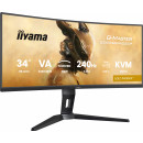 iiyama G-MASTER GCB3486WQSCP-B1 écran plat de PC 86,4 cm (34") 3440 x 1440 pixels UltraWide Quad HD Noir