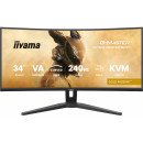 iiyama G-MASTER GCB3486WQSCP-B1 écran plat de PC 86,4 cm (34") 3440 x 1440 pixels UltraWide Quad HD Noir