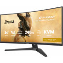 iiyama G-MASTER GCB3486WQSCP-B1 écran plat de PC 86,4 cm (34") 3440 x 1440 pixels UltraWide Quad HD Noir