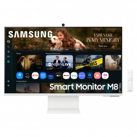 Samsung M8 M80F écran plat de PC 81,3 cm (32") 3840 x 2160 pixels 4K Ultra HD LCD Blanc