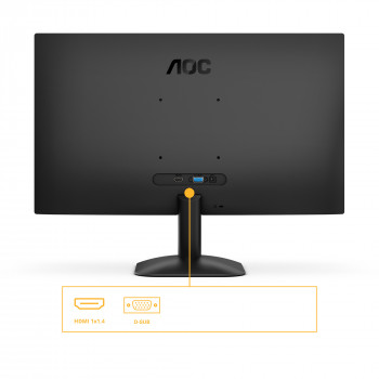 AOC 24B31H écran plat de PC 60,5 cm (23.8") 1920 x 1080 pixels Full HD Noir