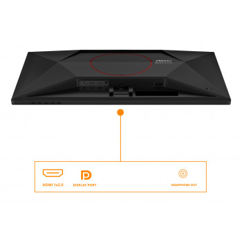 AOC G4 Q27G42ZE écran plat de PC 68,6 cm (27") 2560 x 1440 pixels Quad HD LCD Noir, Rouge